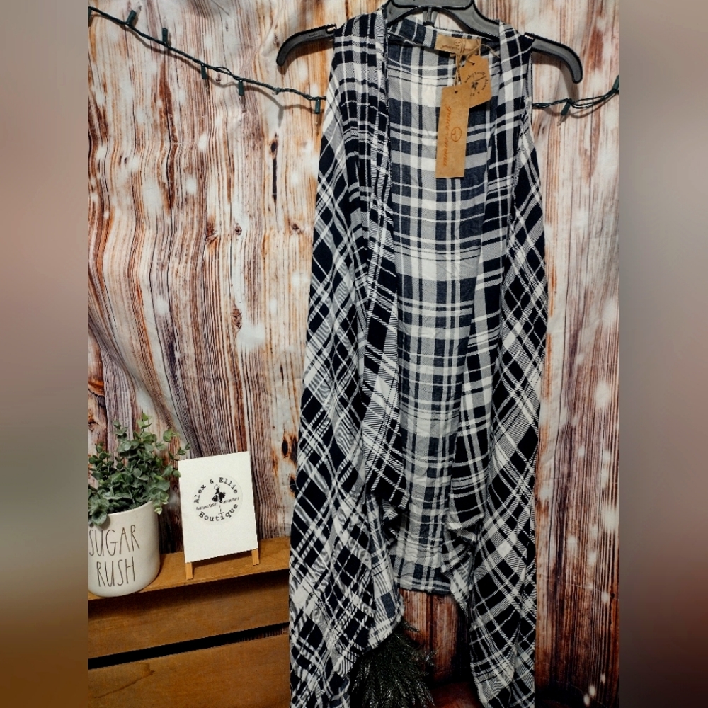 NWT BOUTIQUE FALL VEST L-XL